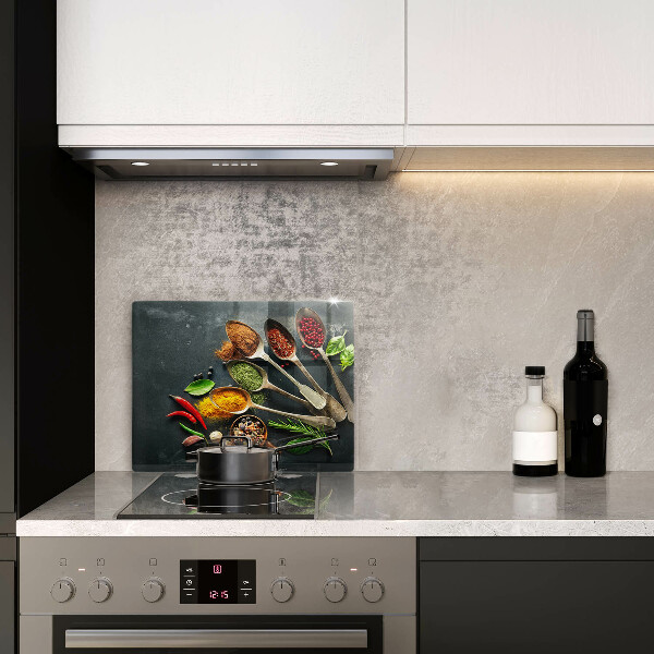 Chopping board glass Kitchen spices