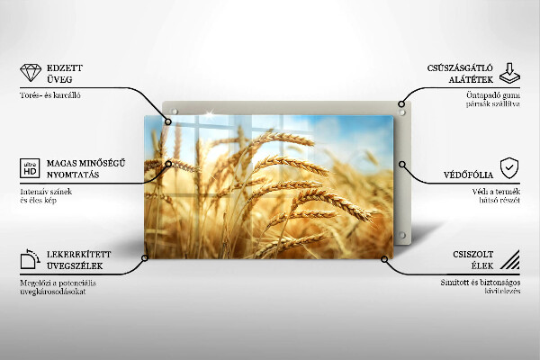 Chopping board Cereals in the field