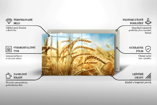 Chopping board Cereals in the field