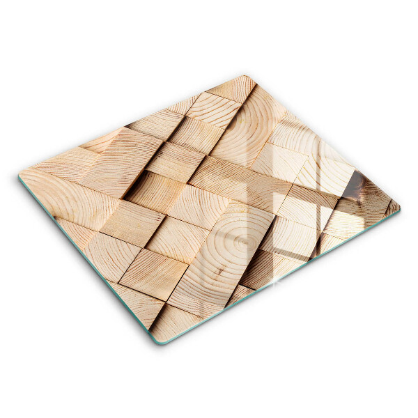 Chopping board Wooden squares