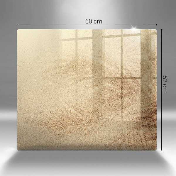 Chopping board Beach sand and holidays