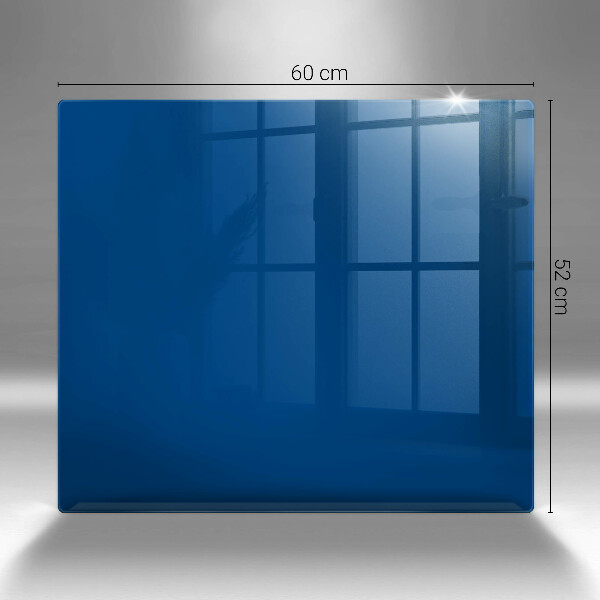 Glass worktop protector Blue color