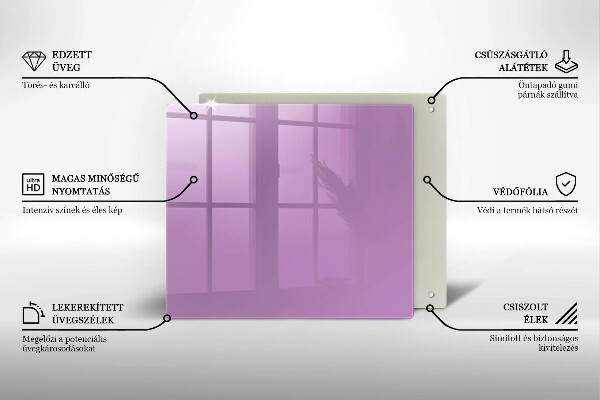 Large worktop saver Violet colour