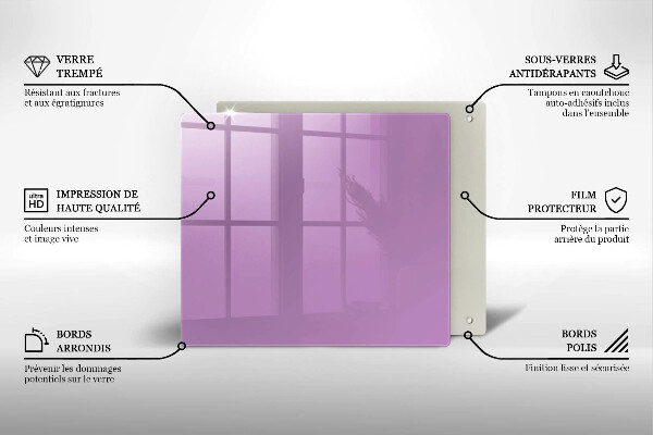 Large worktop saver Violet colour