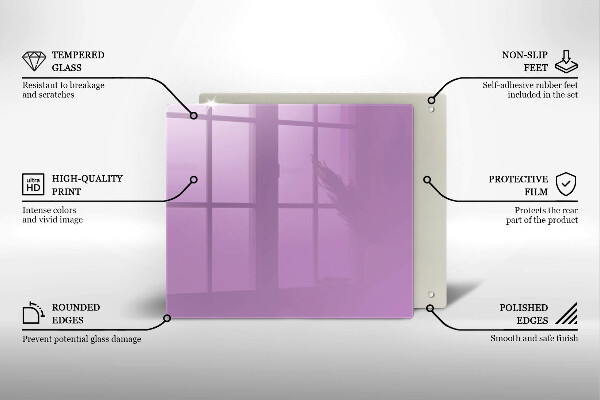 Large worktop saver Violet colour