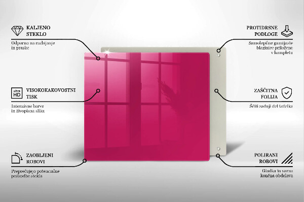 Large worktop saver Pink color