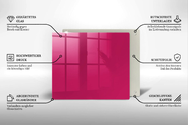 Large worktop saver Pink color