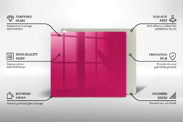 Large worktop saver Pink color