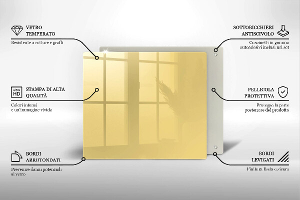 Large worktop saver Yellow