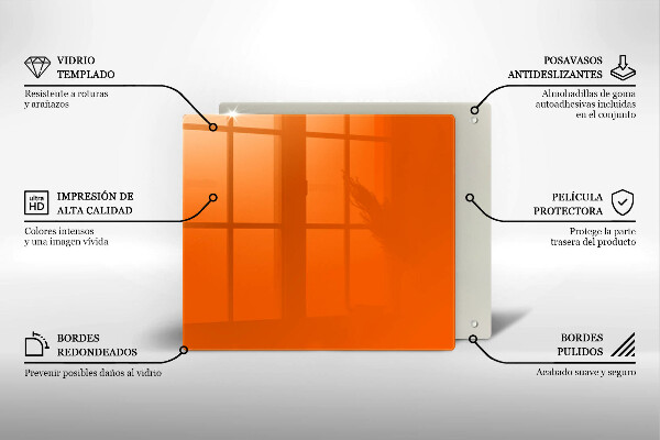 Large worktop saver Orange color