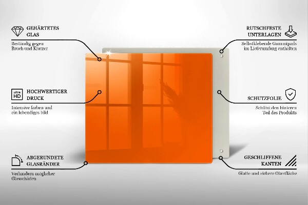 Large worktop saver Orange color