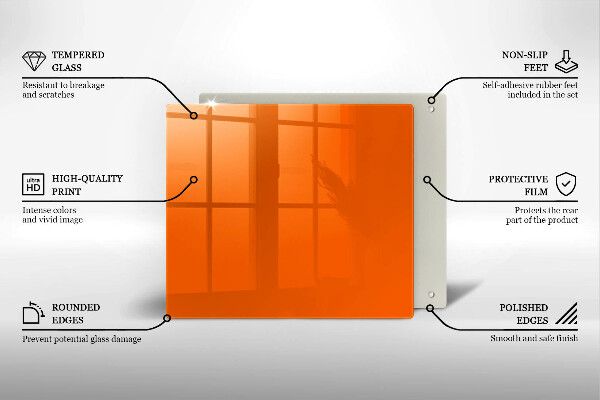 Large worktop saver Orange color