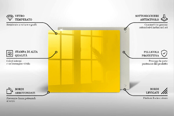 Large worktop saver Yellow