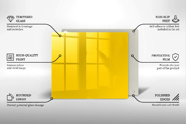 Large worktop saver Yellow