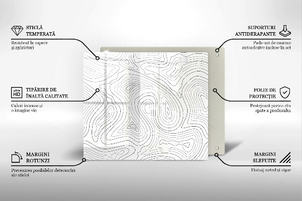 Chopping board Abstraction shapes