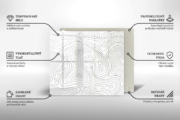 Chopping board Abstraction shapes