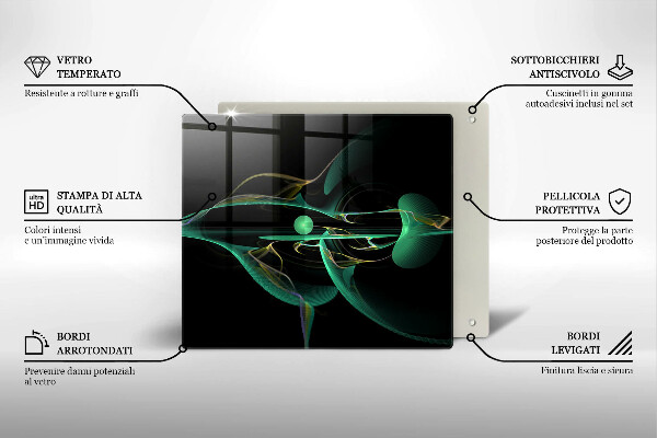 Chopping board Modern abstraction