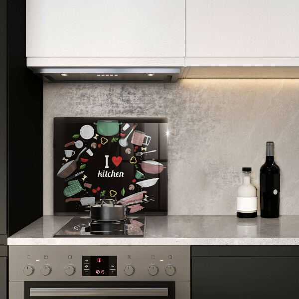 Chopping board Illustration I Love Kitchen