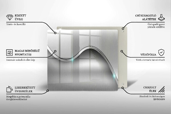 Chopping board Metal abstraction