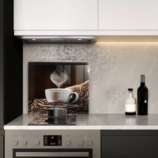 Chopping board Coffee and cup