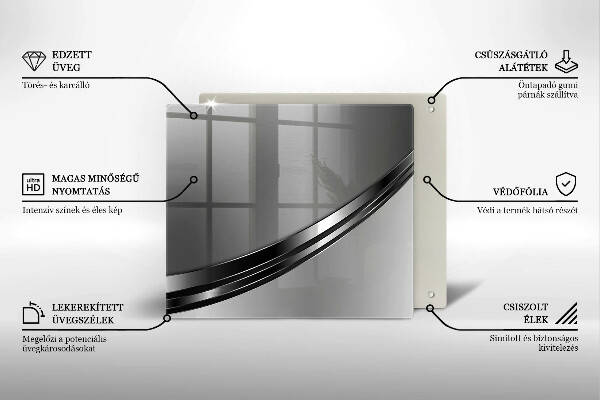 Chopping board Metal abstraction