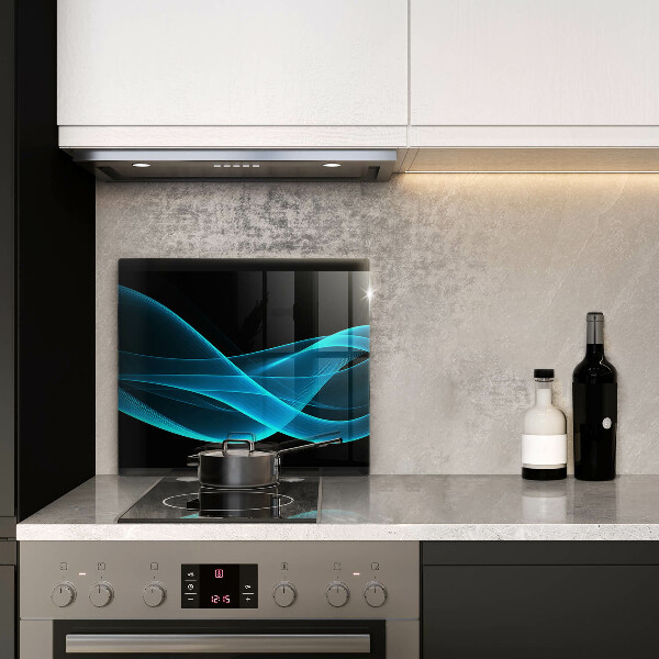 Chopping board Blue abstraction