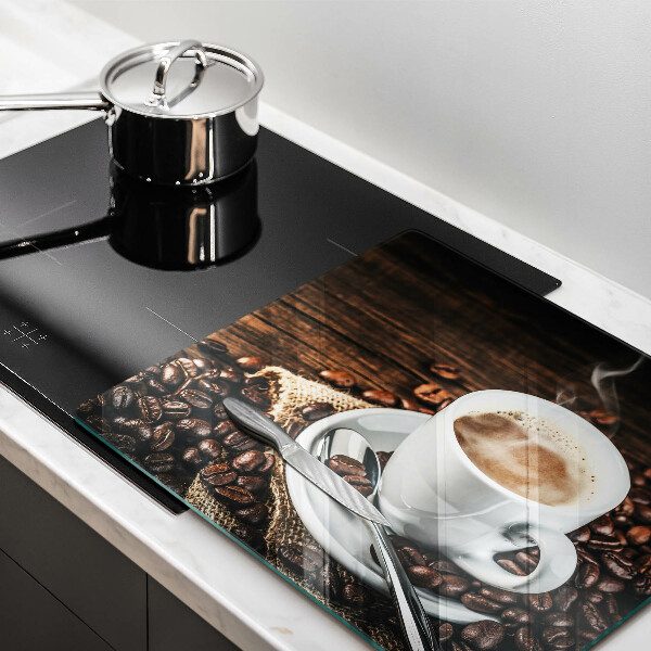 Worktop saver large Cup and coffee beans