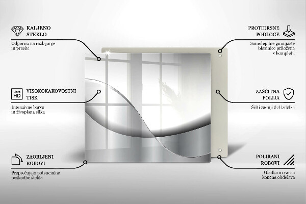 Chopping board Abstraction Design lines