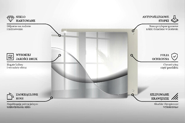 Chopping board Abstraction Design lines