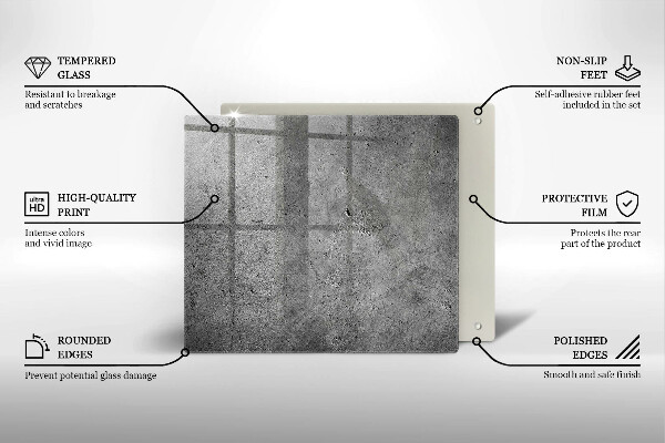 Chopping board Concrete stone texture