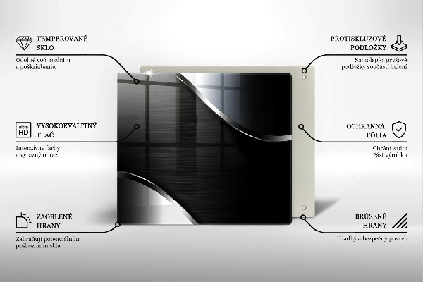 Chopping board Metal abstraction