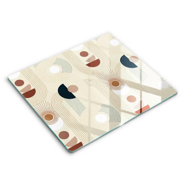 Chopping board Boho shapes geometry