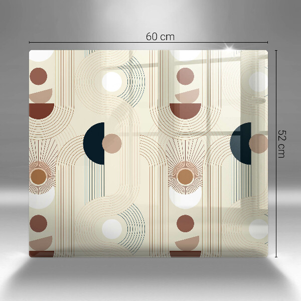 Chopping board Boho shapes geometry