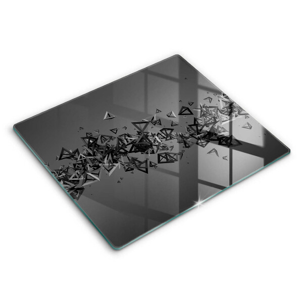 Chopping board Abstraction 3D shapes