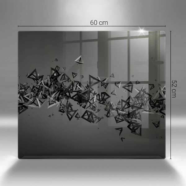 Chopping board Abstraction 3D shapes