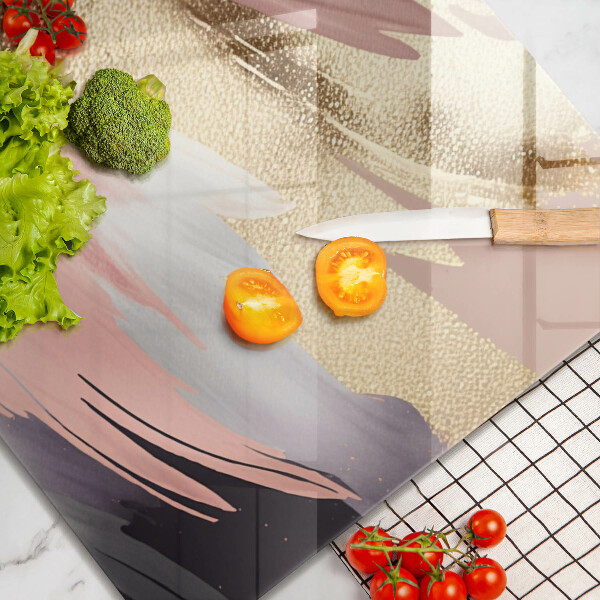 Glass worktop protector Pastel spots