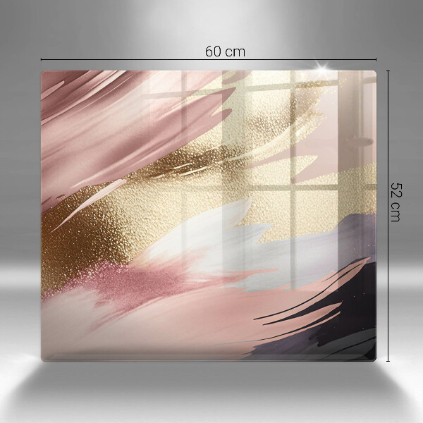 Glass worktop protector Pastel spots