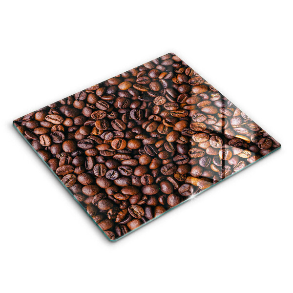 Glass worktop protector Coffee beans