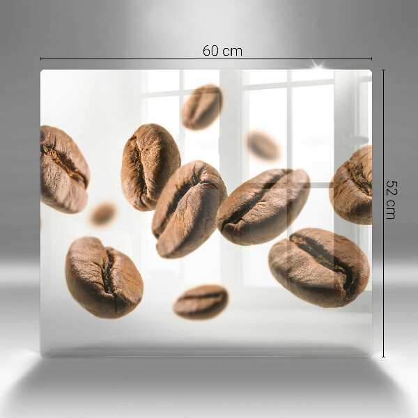 Glass worktop protector Coffee beans