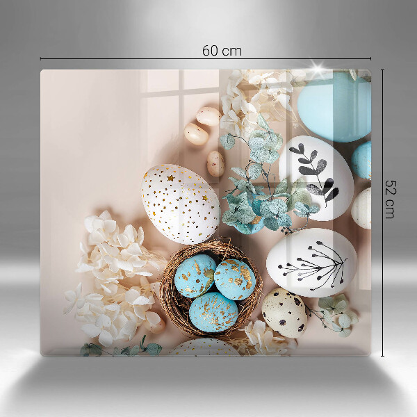 Glass worktop protector Easter decorations