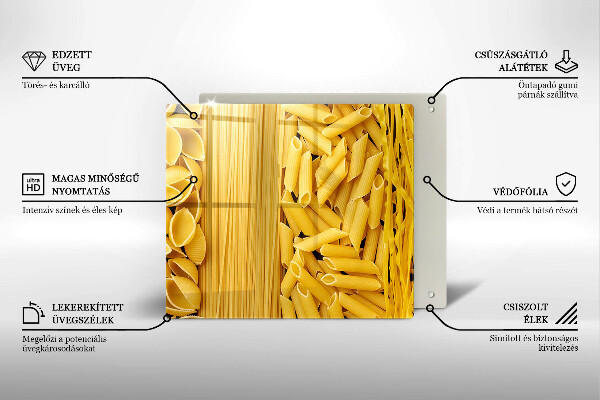 Glass worktop protector Pasta