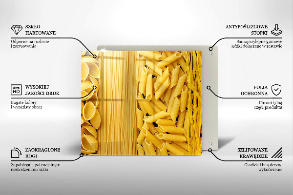 Glass worktop protector Pasta