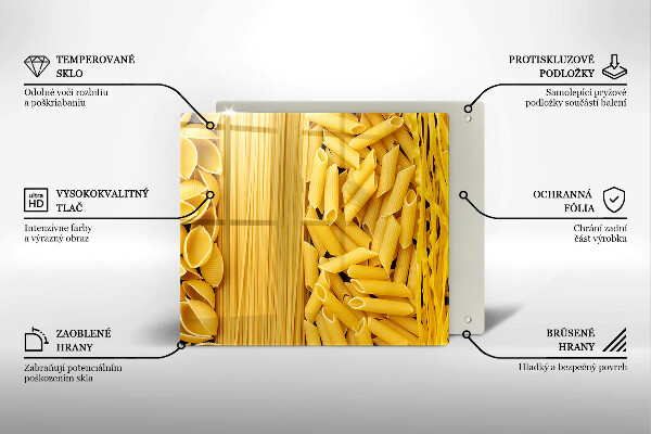 Glass worktop protector Pasta