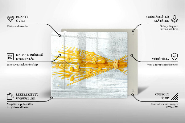 Glass worktop protector Pasta