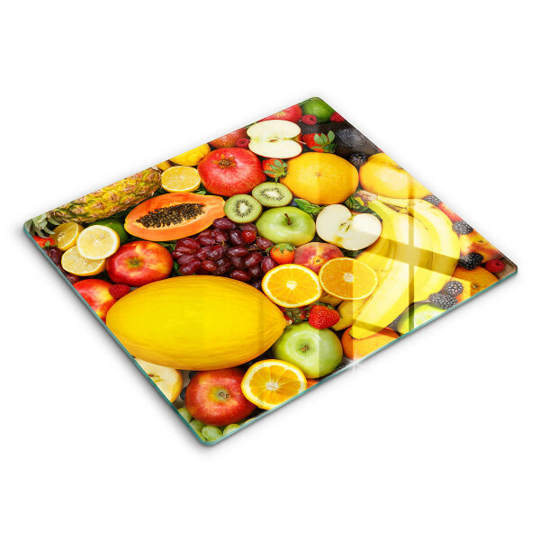 Glass worktop protector Fruit collection