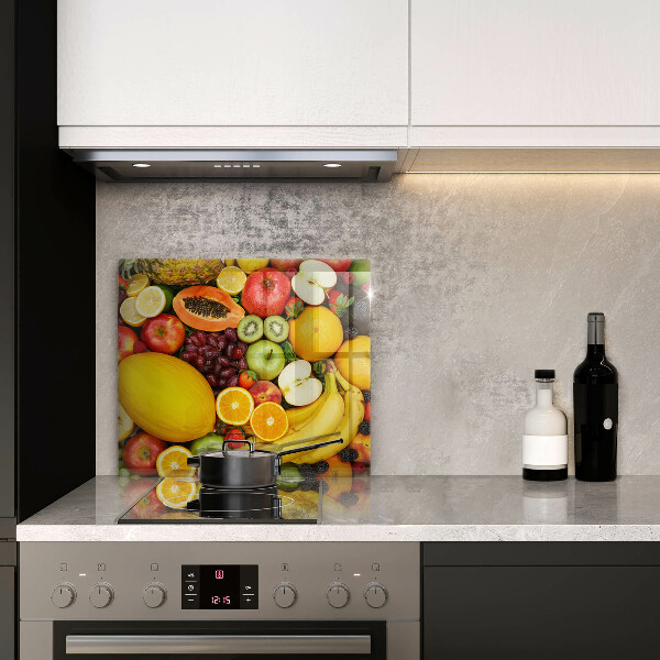 Glass worktop protector Fruit collection