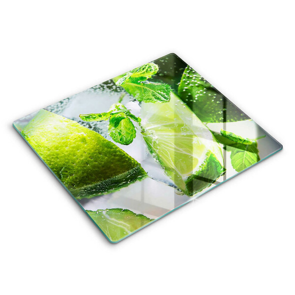 Large worktop saver Water with lime and ice