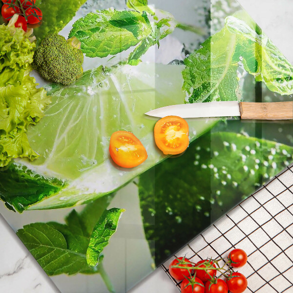Large worktop saver Water with lime and ice