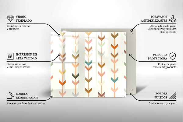 Large worktop saver Geometric elements