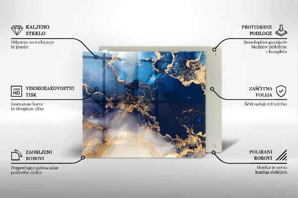 Large worktop saver Marble abstraction